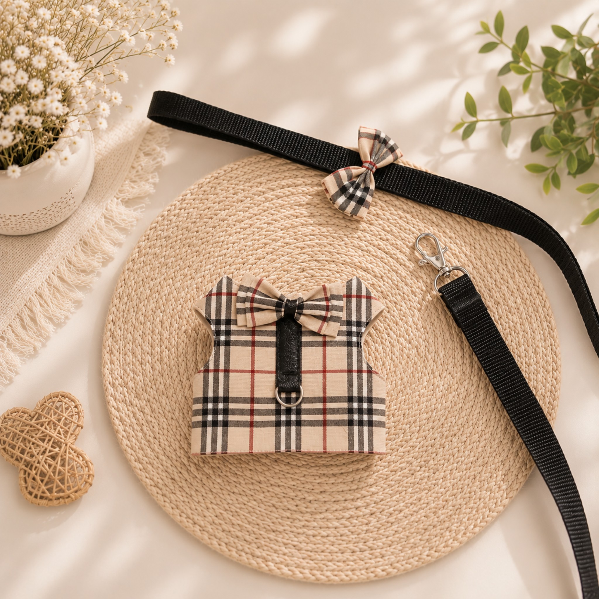 Pettorina Elegante per Cani London Chic